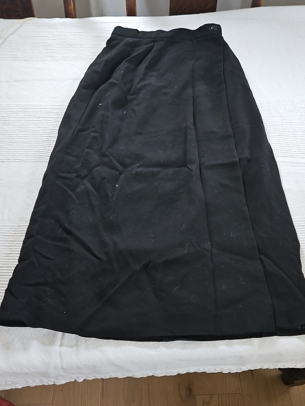 Barneys New York Black Maxi Skirt - Long A-Line Panel
